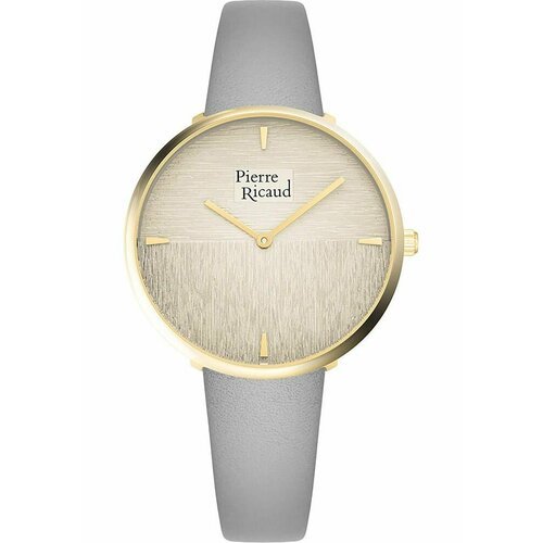 Купить Наручные часы Pierre Ricaud Strap P22086.1D11Q, серый, золотой
Кварцевые часы, ж...