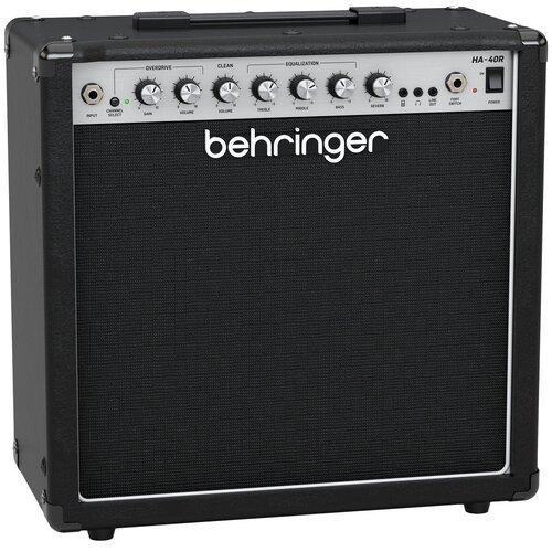 Купить Behringer HA-40R Behringer двухканальный гитарный комбо, 40 Вт
 

Скидка 24%