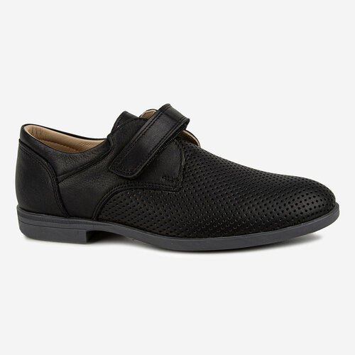 Купить Лоферы Kapika, размер 35, черный
Школьная обувь: полуботинки (мокасины) из натур...