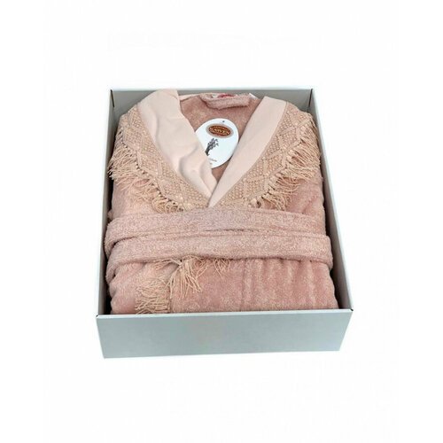 Купить Халат Karven, размер M, розовый
Производитель: KARVEN<br>Страна бренда: Турция<b...