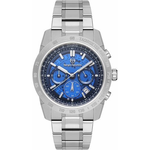 Купить Наручные часы SERGIO TACCHINI, серебряный, синий
Мужские часы. Коллекция Archivi...