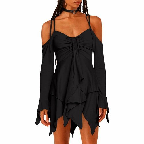 Купить Платье размер L, черный
Если вы хотите выглядеть необычно и даже сказочно на веч...