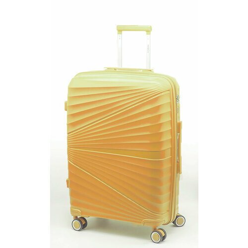 Купить Чемодан Impreza Yel-700, 70 л, размер M, желтый
<h3>Ударопрочный, дорожный чемод...