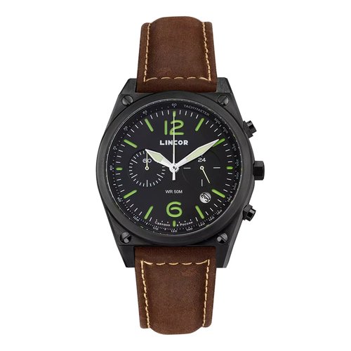 Купить Наручные часы LINCOR 4056L-2, коричневый, черный
Мужские наручные часы разработа...