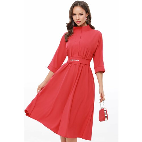Купить Платье DStrend, размер 52, красный
Эффектное платье с поясом — идеальный вариант...
