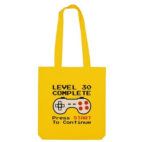 Купить Сумка Us Basic, желтый
Название принта: Level 30 complete. Автор принта: fun. Су...