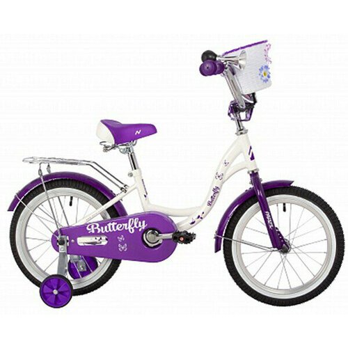 Купить Велосипед Novatrack Butterfly 16" белый-фиолетовый 167BUTTERFLY. WVL23
Описание...