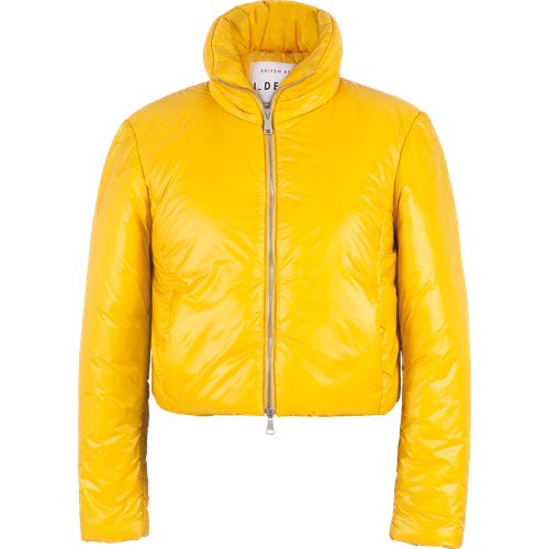 Купить Куртка , размер L, желтый
Укороченная куртка прямого кроя из необычайно мягкой в...