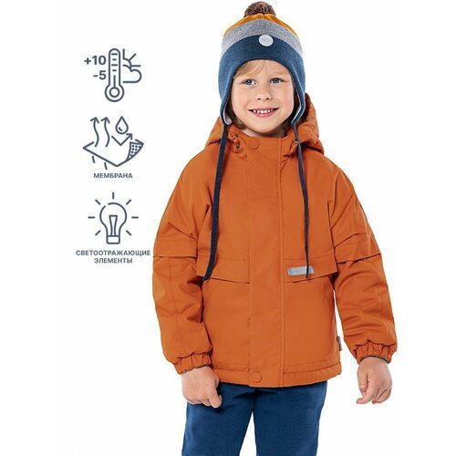 Купить Куртка NIKASTYLE 4м2724, размер 104-56, оранжевый
Куртка демисезонная для мальчи...