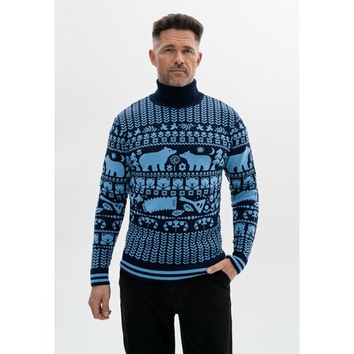 Купить Свитер Великоросс, размер 62, синий
Тёплый свитер премиального качества «Русский...