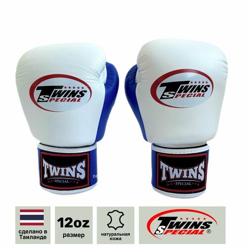 Купить Перчатки боксерские Twins Special BGVLA-2 white/blue
Боксерские перчатки Twins S...