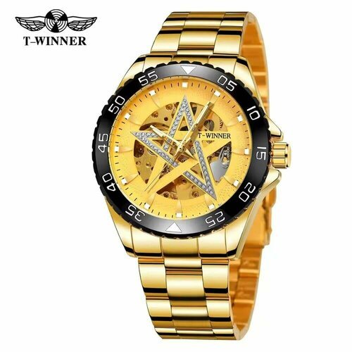 Купить Наручные часы WINNER, золотой, желтый
Часы наручные T-WINNER Автоматические со з...