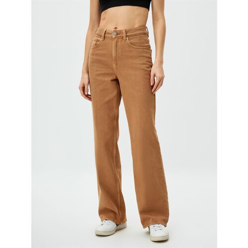 Купить Джинсы Sela, размер XL INT, коричневый
Женские широкие джинсы из качественного х...