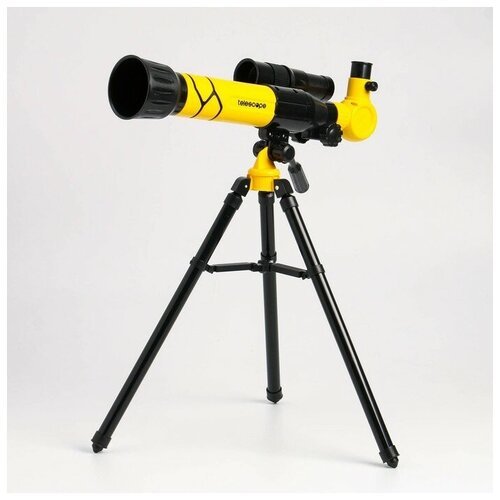 Купить Телескоп "Юный астроном" кратность х40, жёлтый
Артикул: 1665-084. Вес: 840 гр, Р...
