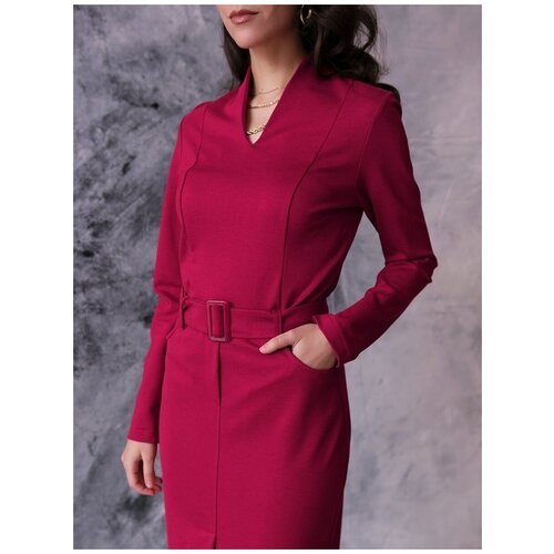 Купить Платье Profito Avantage, размер 46, красный
Женское платье - футляр с фигурным в...