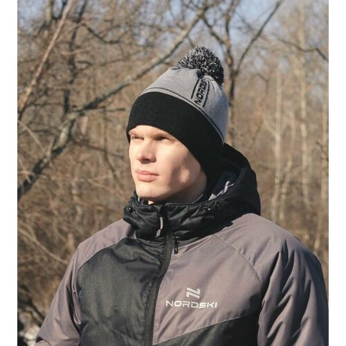 Купить Шапка Nordski, размер OneSize, серый
Утепленная шапка с ветрозащитой мужская NOR...
