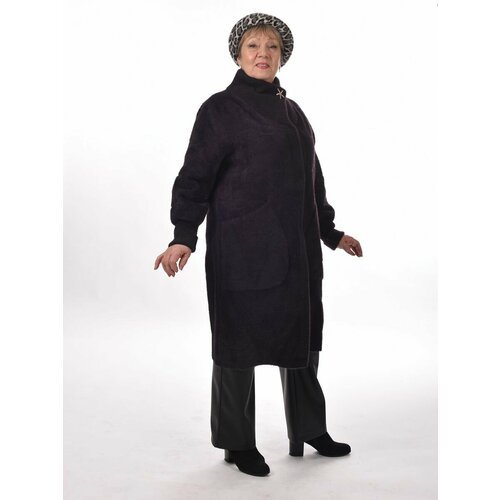 Купить Кардиган размер 48/56, фиолетовый
Элегантный женский кардиган-пальто oversize, е...
