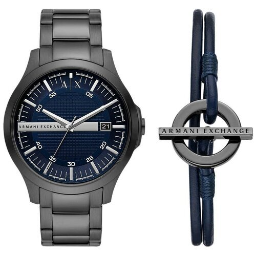 Купить Наручные часы Armani Exchange Hampton, черный
• Точный кварцевый механизм. <br>•...
