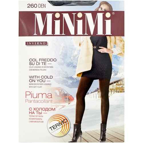 Купить Легинсы MiNiMi Piuma, 260 den, размер 3, черный
MiniMi PANTACOLLANT PIUMA 260 Ne...