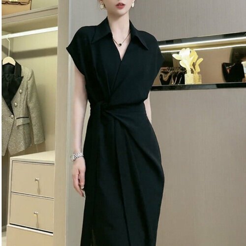 Купить Платье размер S, черный
Платье женское с запахом: стиль и комфорт для современны...
