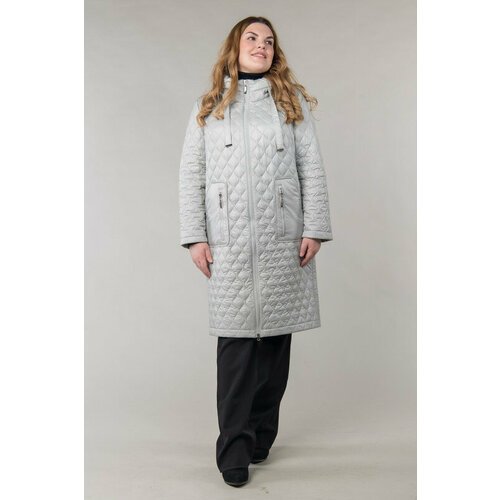 Купить Пальто Modetta Style, размер 58
Демисезонное стеганное пальто цвета светлая олив...