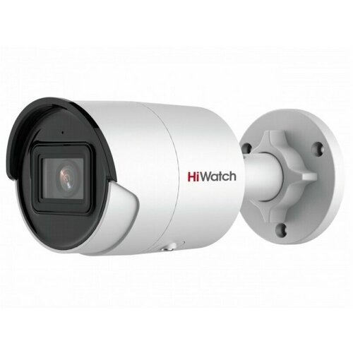 Купить Уличная IP Видеокамера 2 МП с ИК подсветкой и микрофоном с PoE HiWatch IPC-B022-...