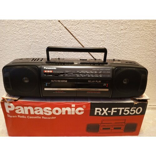 Купить Кассетная магнитола Panasonic RX-FT550 (из коллекции)
Кассетная магнитола Panaso...