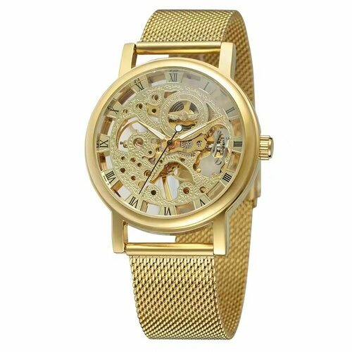Купить Наручные часы WINNER, золотой
Тип материала Окна циферблата<br><br>Hardlex<br><b...
