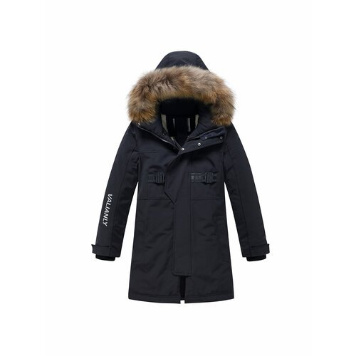 Купить Парка, размер 140, черный
Зимняя куртка парка для мальчиков Valianly имеет стиль...