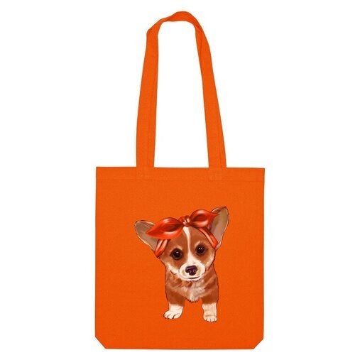 Купить Сумка Us Basic, оранжевый
Название принта: Корги девочка, щенок. Автор принта: E...
