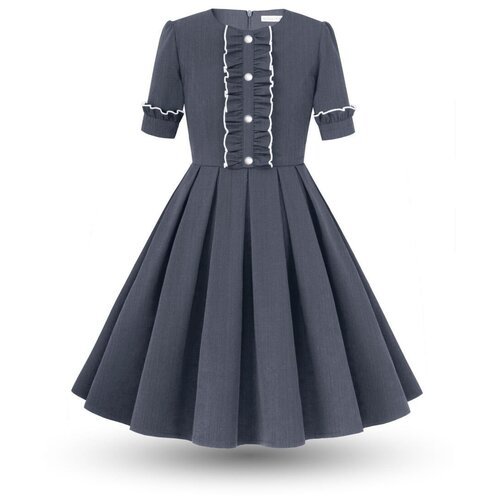 Купить Школьное платье Alisia Fiori, размер 146-152, серый, белый
Идеально соответствуе...