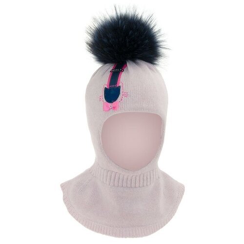 Купить Шапка-шлем mialt, размер 46-48, розовый
Шапка-шлем для девочки Сиамка, цвет пудр...