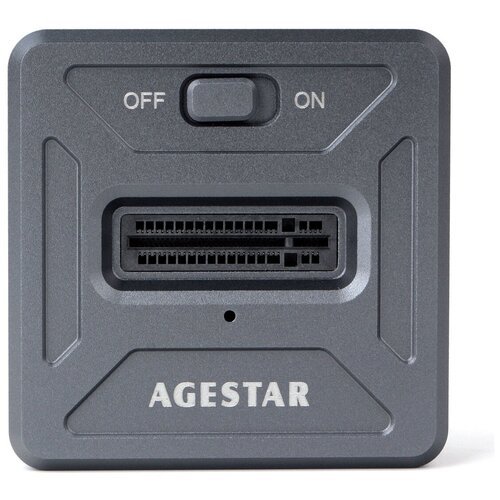 Купить Док-станция SSD AgeStar 31CBNV1C NVMe USB3.2 алюминий черный M2 2280 M-key
Свето...