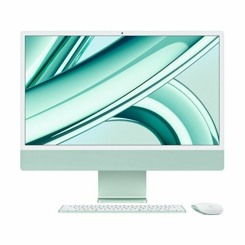 Купить Моноблок Apple Apple iMac 24 2023 (M3 8-Core, GPU 8-Core, 8GB, 256GB) (Зеленый,...