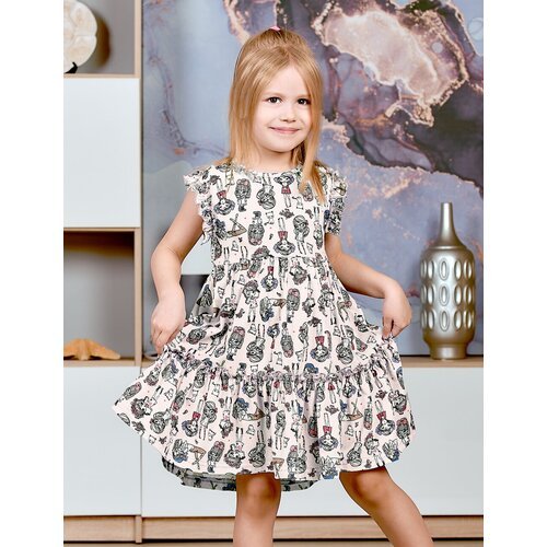 Купить Платье KETMIN, размер 122, бежевый
Невероятно красивое летнее платье для девочек...