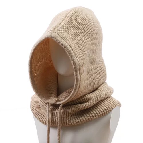 Купить Шарф-капюшон , бежевый
Женский вязанный шарф-капюшон: стиль и комфорт<br><br>Сти...
