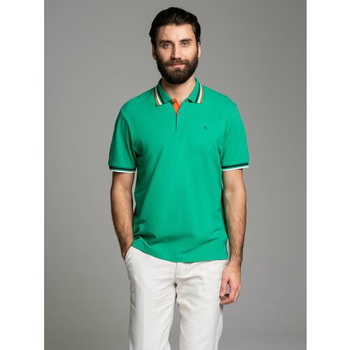 Купить Поло WEBERMANN WT201-2-01-2/M, размер XL, зеленый
Трикотажная футболка поло с ко...