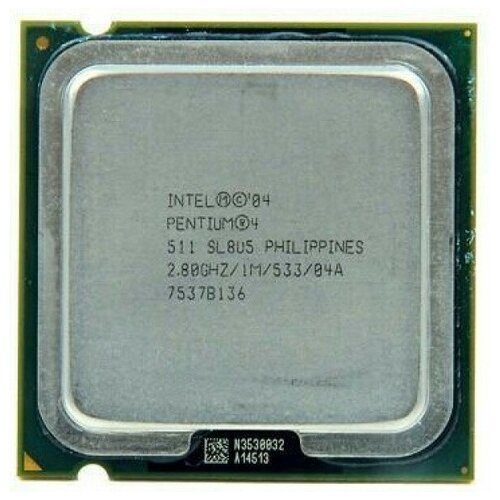 Купить Процессор Intel Pentium 4 511 Prescott LGA775, 1 x 2800 МГц, OEM
FamilyIntel Pen...