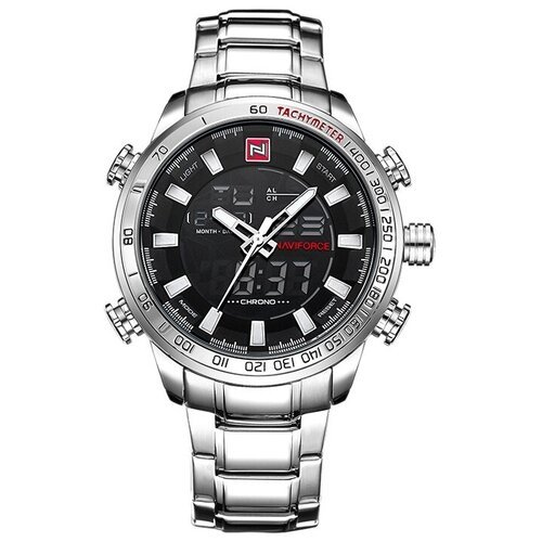 Купить Наручные часы Naviforce, серебряный
Брутальные часы Naviforce NF9093 смотрятся н...