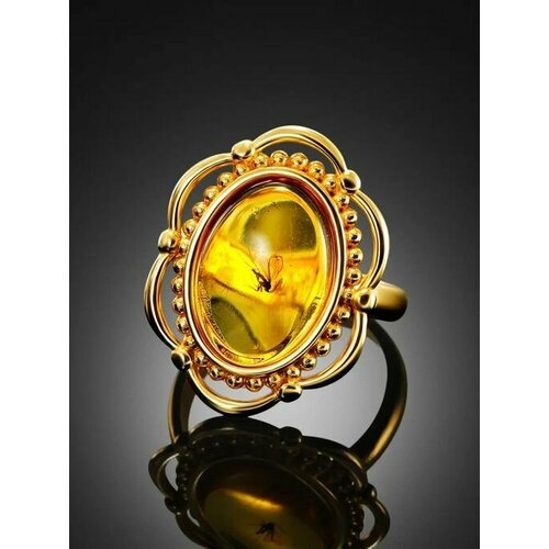 Купить Кольцо, янтарь, безразмерное, мультиколор
Кольцо из «Клио», украшенное лимонным...