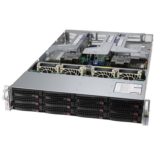 Купить Сервер Supermicro Ultra SuperServer SYS-620U-TNR без процессора/128 ГБ DDR4/0.24...