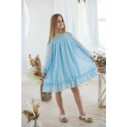 Купить Платье, размер 158, голубой
Эта уникальная модель платья в которой можно выйти и...