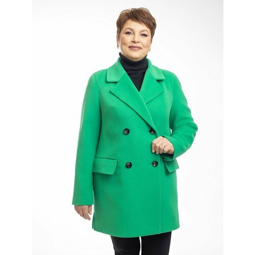 Купить Пальто Modetta Style, размер 52, зеленый
Классическое укороченное пальто-пиджак...