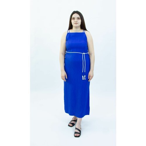 Купить Сарафан размер 48, синий
Платье женское на бретелях – прекрасная основа любого г...