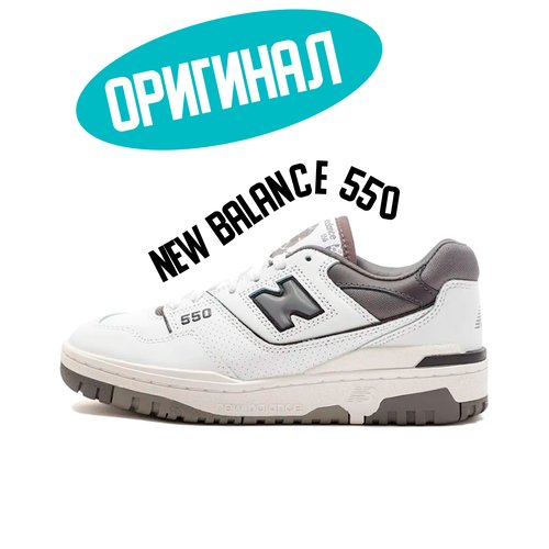Купить Кроссовки New Balance 550, полнота D, размер 39.5 EU, серый, белый
Кроссовки New...