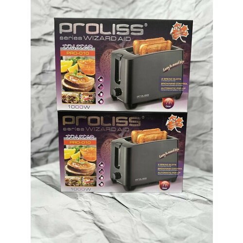 Купить Тостер для хлеба. Черный, 1000Вт
Электрический тостер PRO-010!<br><br>Мощность 1...