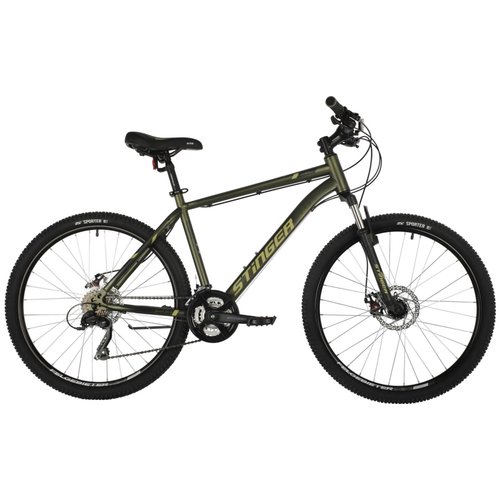 Купить Велосипед горный хардтейл CAIMAN D 26" 2021 STINGER 26SHD. CAIMAND.16GN1 Зелёный...