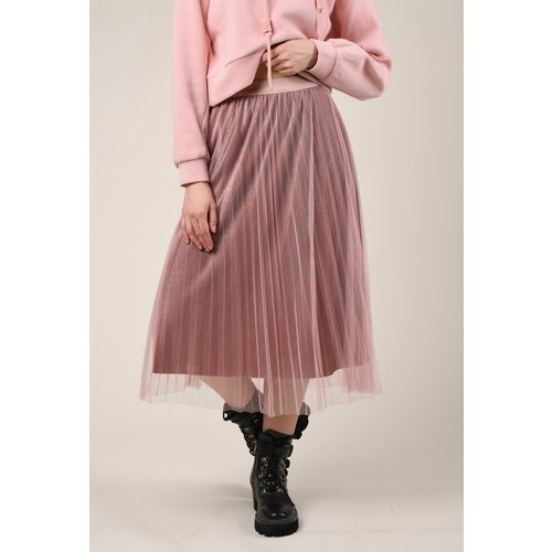Купить Юбка Cascatto, размер One Size (40-46), розовый
Роскошная юбка плиссе с люрексом...