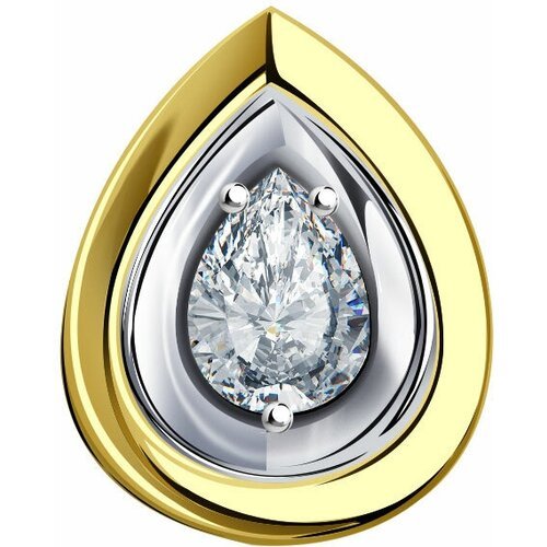 Купить Подвеска Diamant online, желтое золото, 585 проба, фианит
<p>В нашем интернет ма...