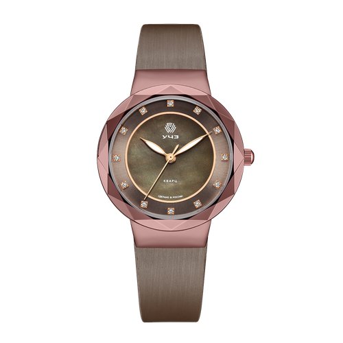 Купить Наручные часы УЧЗ 3026L-8, коричневый, бордовый
Наручные кварцевые женские часы...
